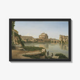 A View across the Tiber from Trastevere towards Castel S. Angelo by C.W. Eckersberg - thumbnail_1_bf_6767306db7c995d950163ff0